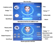 Portable Plasma Hot And Cold Therapy Beauty Instrument Beauty Plasma Pen Eyelid Lift Anti-Aging Wrinkle Remover