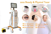 Touch screen 448khz Laser Beauty Equipment Tecar Therapy Weight Loss